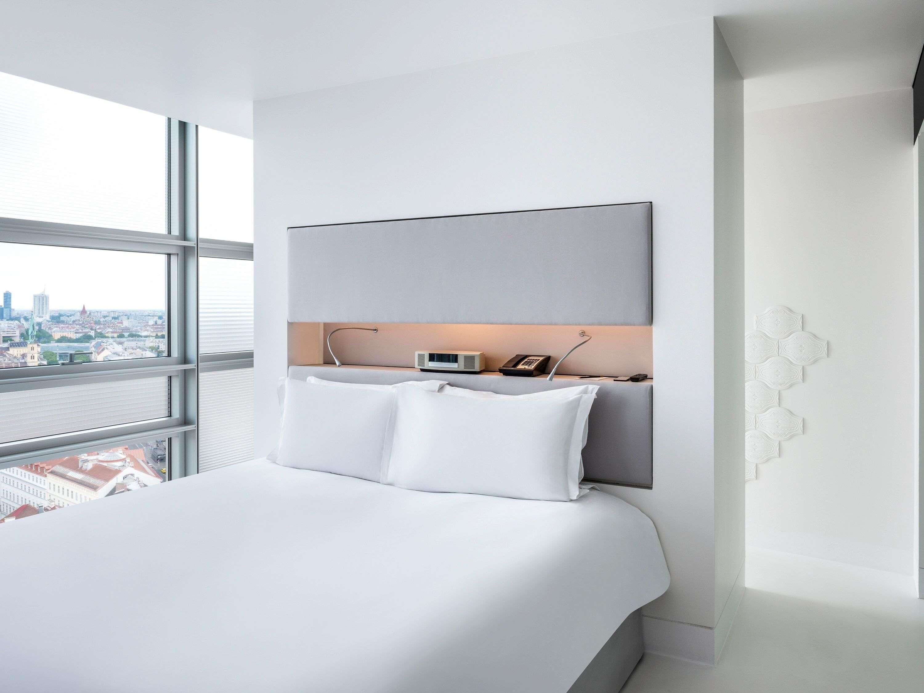 Sängtillbehör av högsta kvalitet och minibar