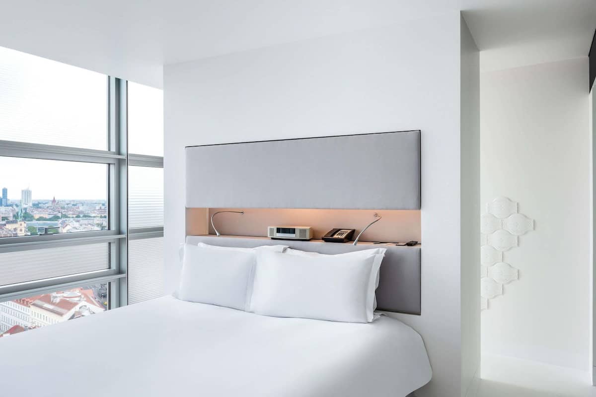 Junior Suite, 1 King Bed | Premium bedding, minibar, in-room safe, individually decorated