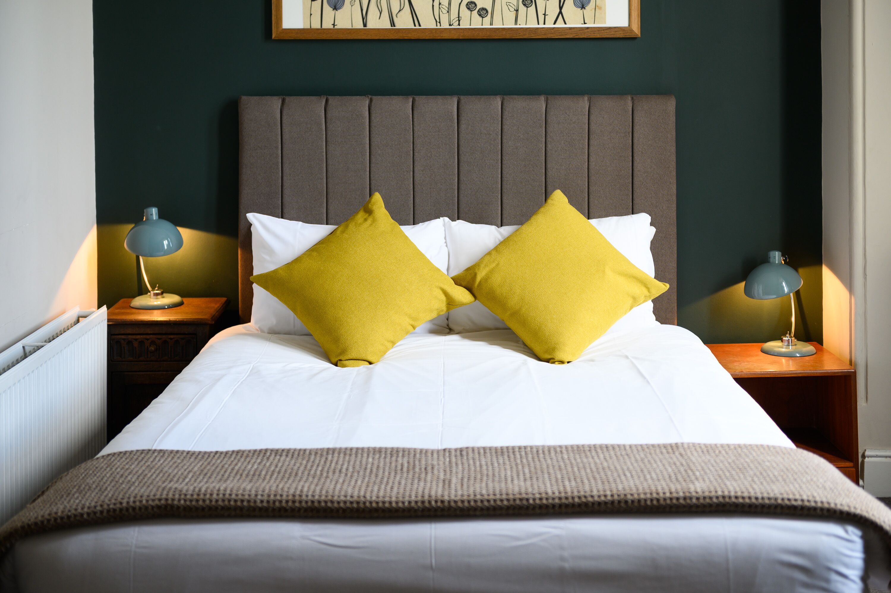 family room | hypo-allergenic bedding, desk, iron/ironing board, free wifi