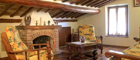 Chambre Double, 1 lit double | Salle de séjour