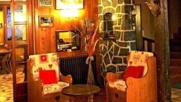 Sala de estar en el lobby