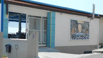 Entrada de la propiedad