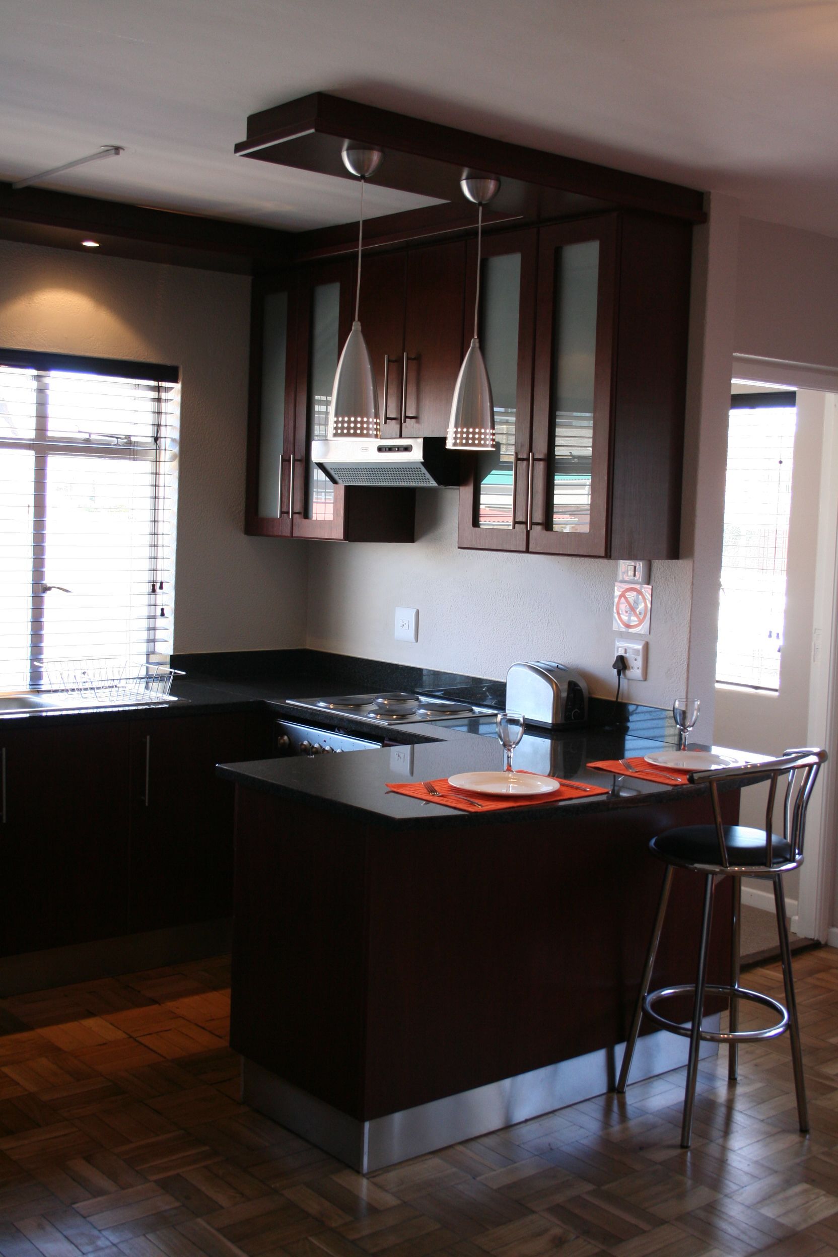 standard apartment | private kitchen | full-sized fridge, microwave, stovetop, cookware/dishes/utensils