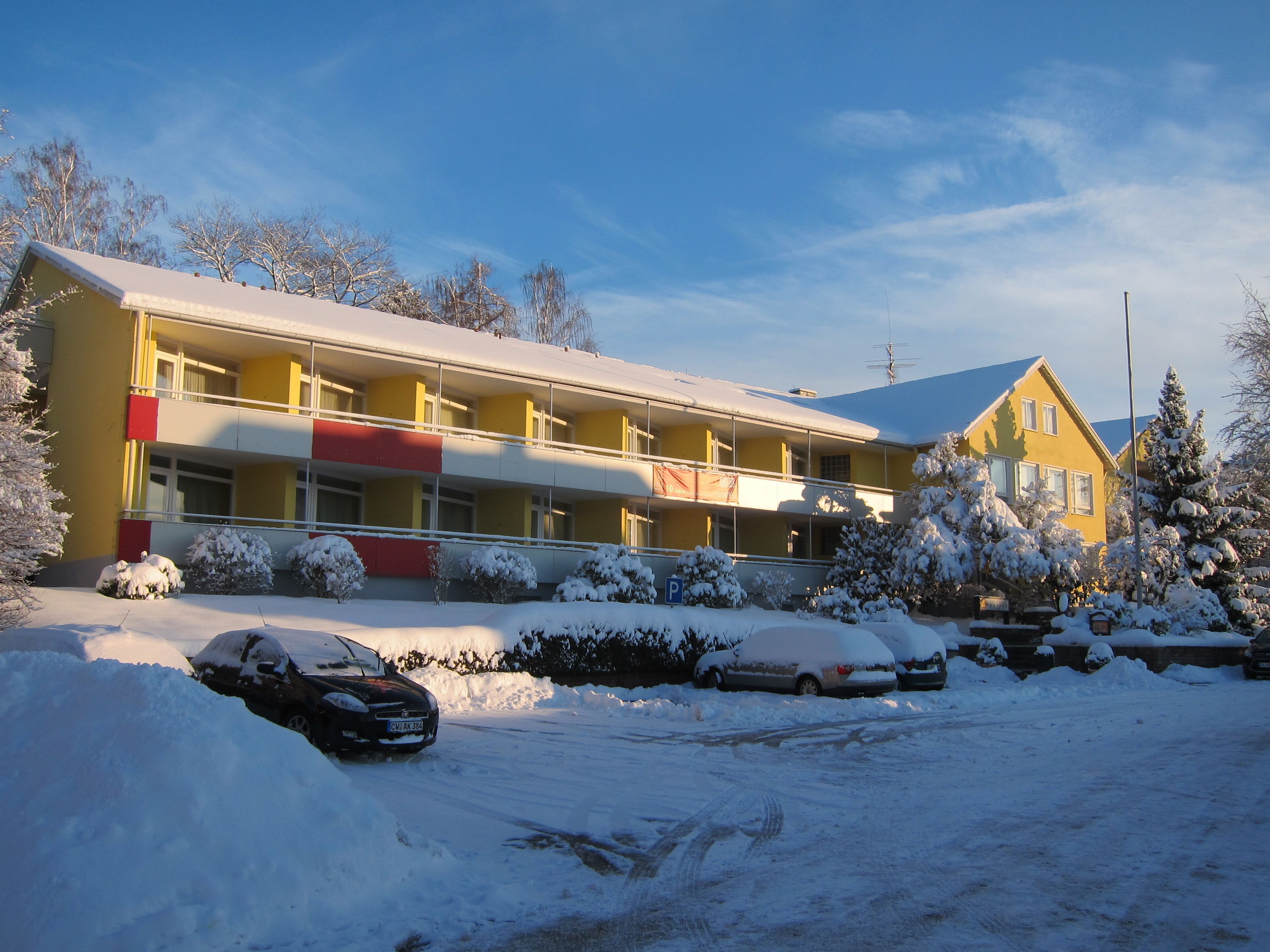 Fachada de la propiedad