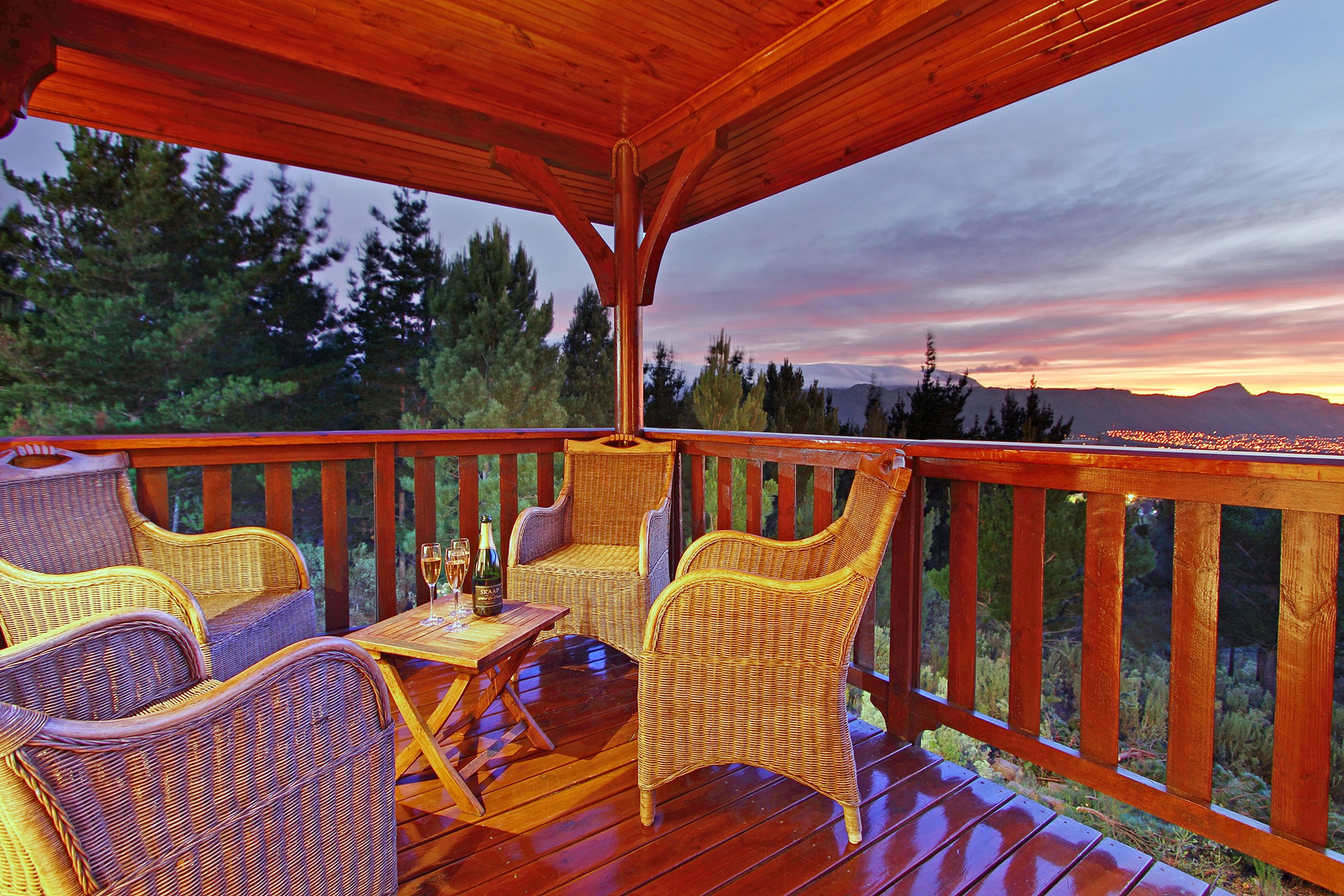 Comfort cottage, uitzicht op zee, uitzicht op zee (Ezantsi - Self Catering) | Balkon