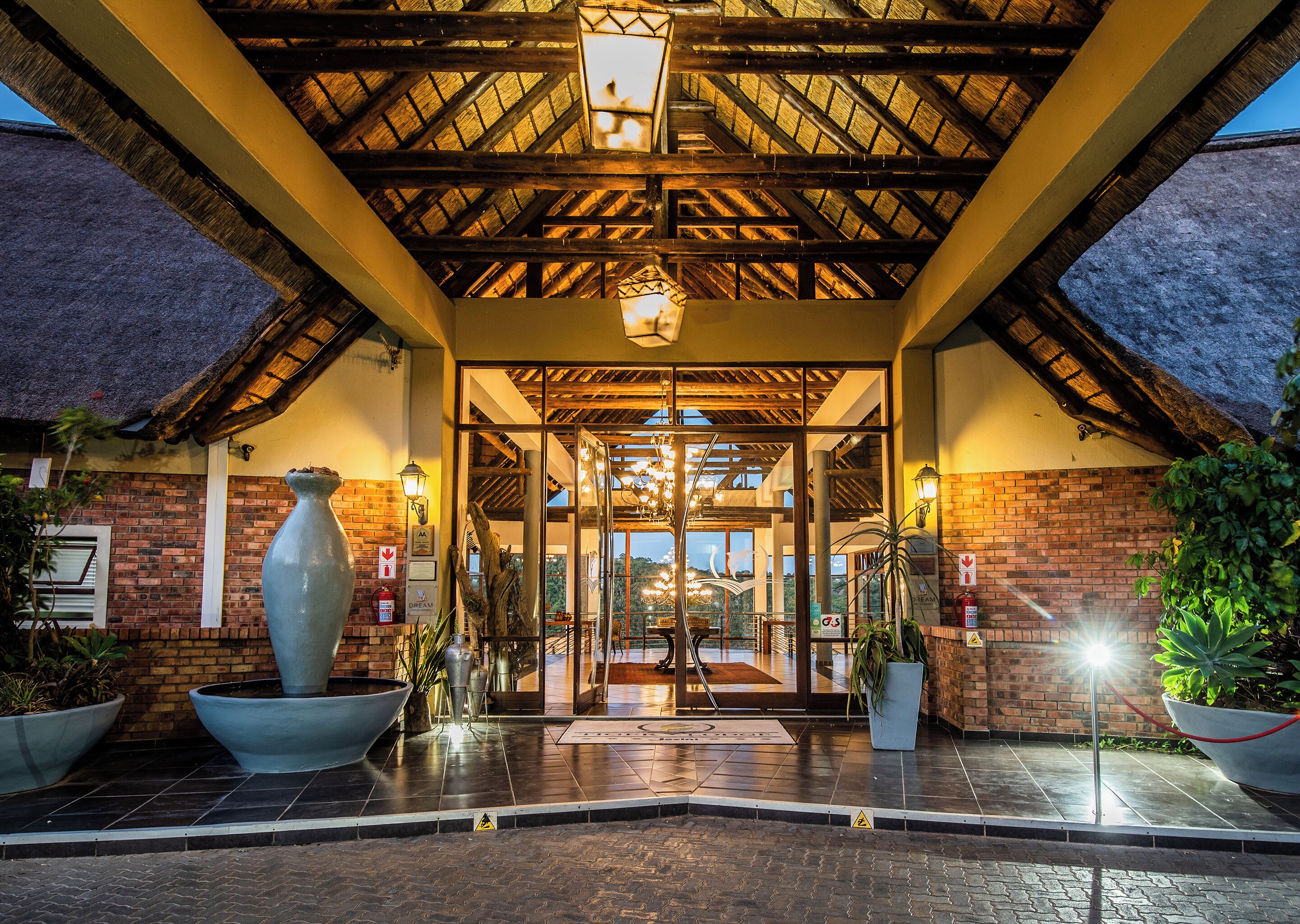 front of property – evening/night