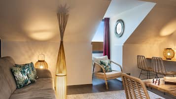 Superior Room with Sitting Area | Living area | 80-cm LCD TV with digital channels, TV, offices