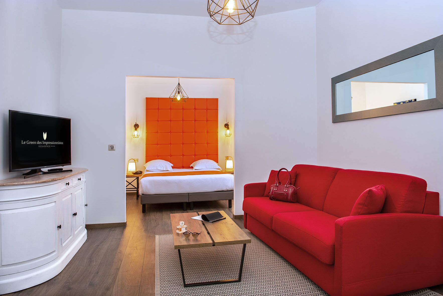 Superior Room with Sitting Area | Living area | 80-cm LCD TV with digital channels, TV, offices