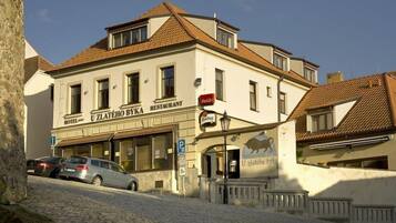 Front of property – evening/night