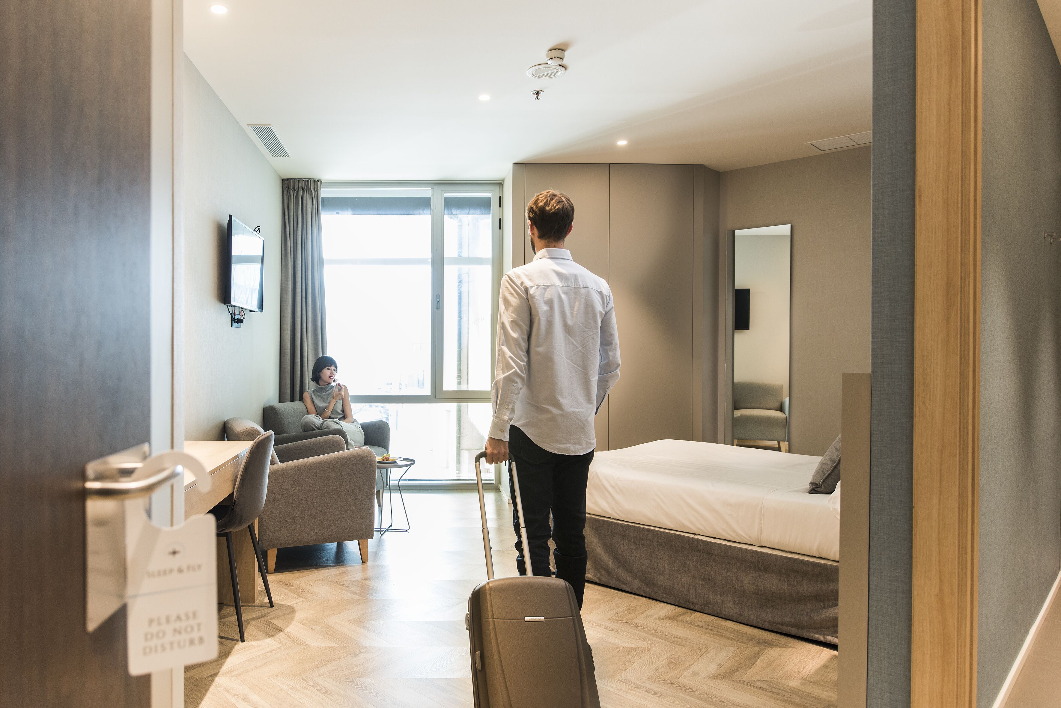 premium double room, private bathroom | down duvets, minibar, desk, blackout curtains