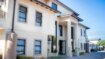 Overnatningsstedets facade