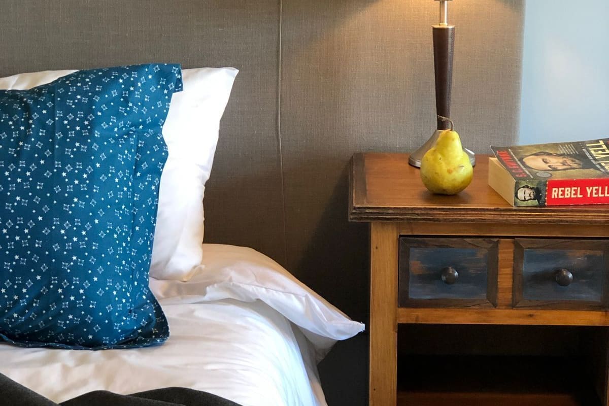 Suíte estúdio superior | Roupas de cama premium, edredons de pluma, cofres nos quartos