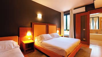 Biancheria da letto ipoallergenica, minibar, una cassaforte in camera