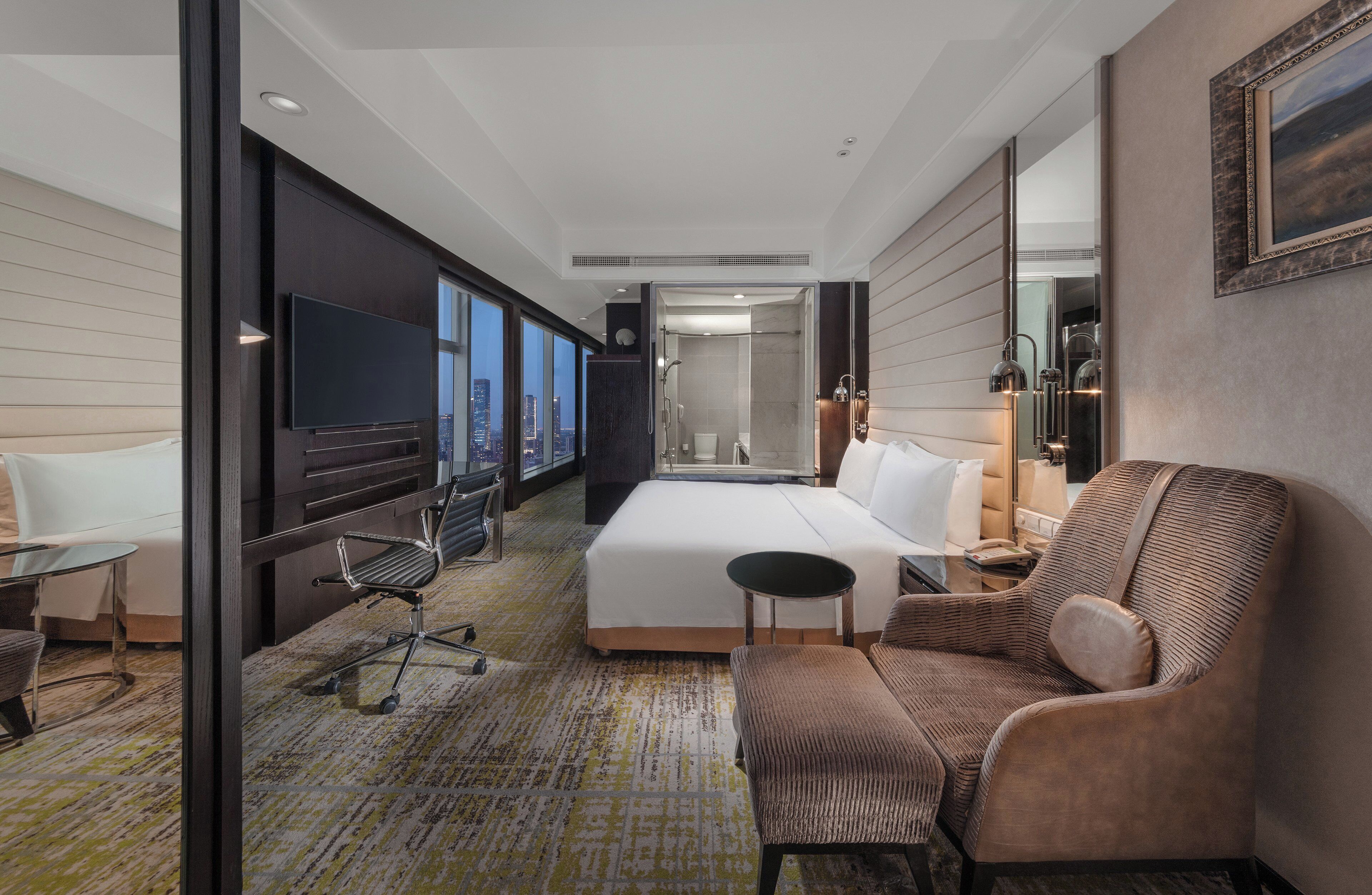 Literie de qualité, couette en duvet, minibar
