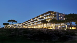 Front of property – evening/night