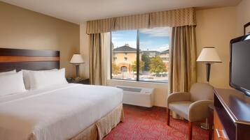 In-room safe, desk, laptop workspace, iron/ironing board