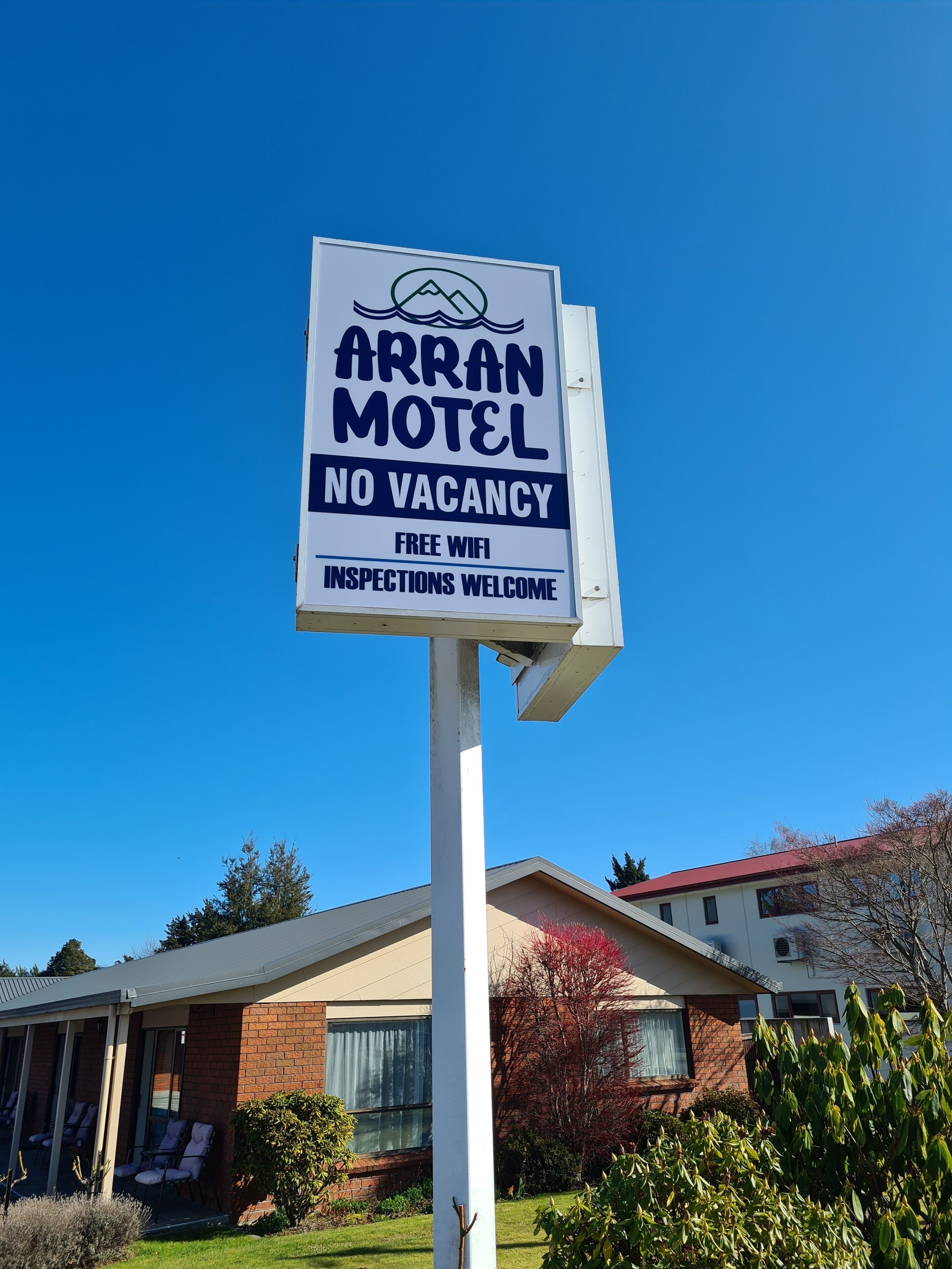 Voorkant van accommodatie