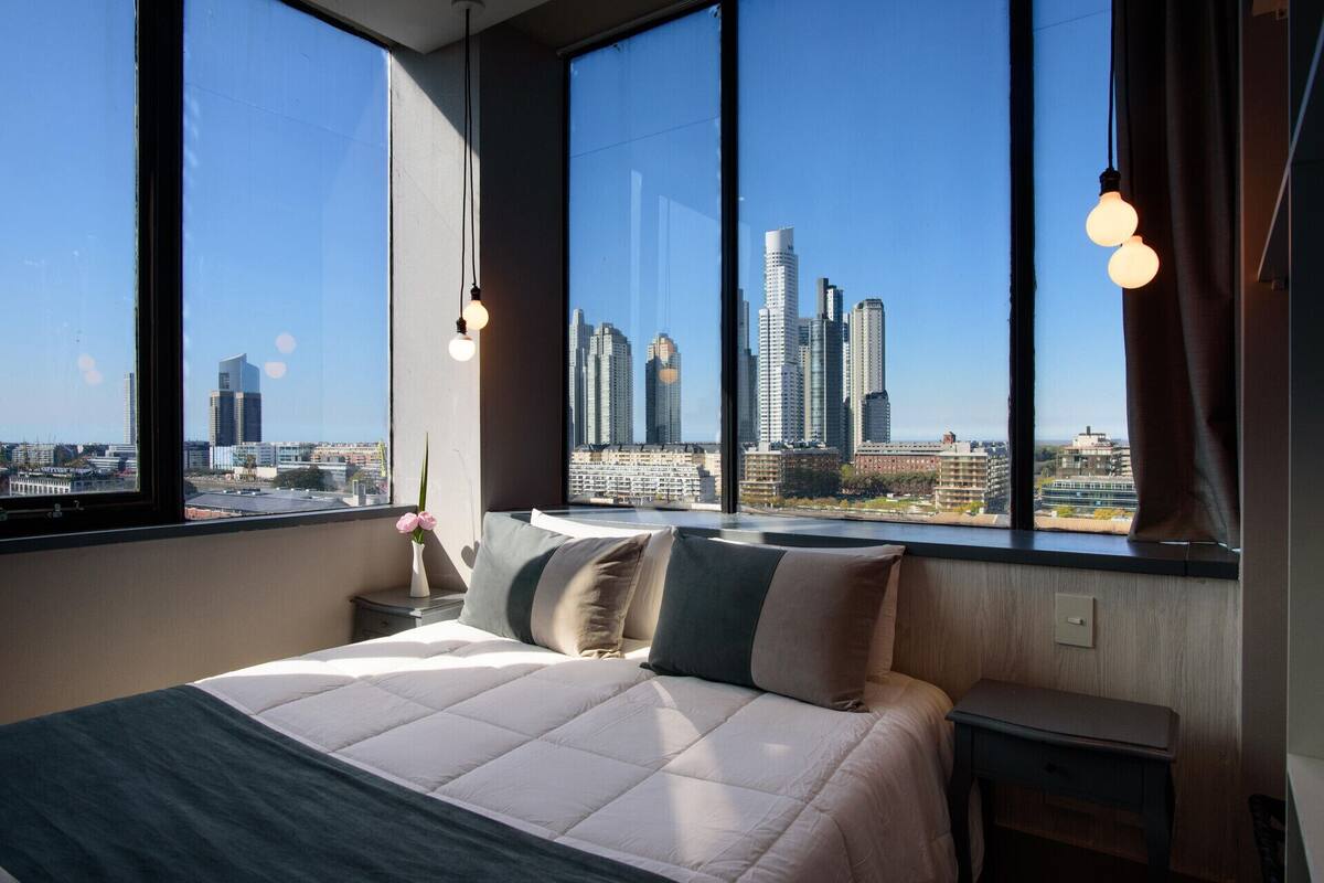 Premium bedding, down duvets, memory-foam beds, minibar