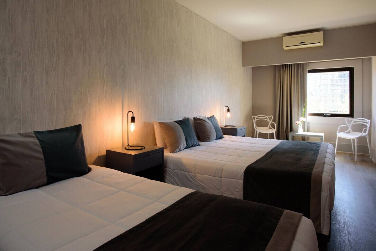 Premium bedding, down duvets, memory-foam beds, minibar