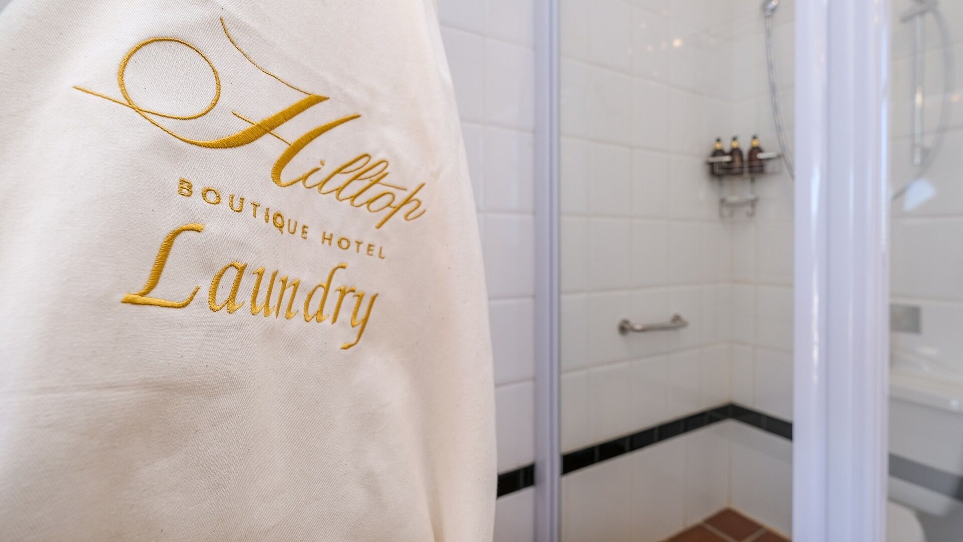 double en-suite | bathroom | hair dryer, dressing gowns, towels, soap