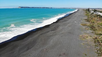 Private beach
