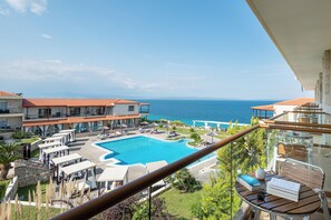 Double Room, Partial Sea View | View from room