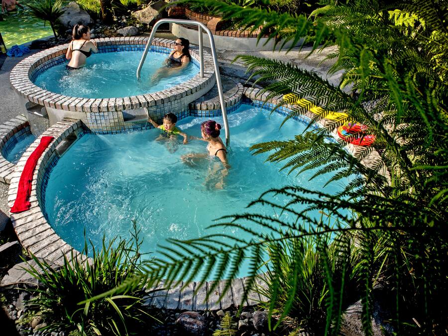 Idromassaggio all'aperto