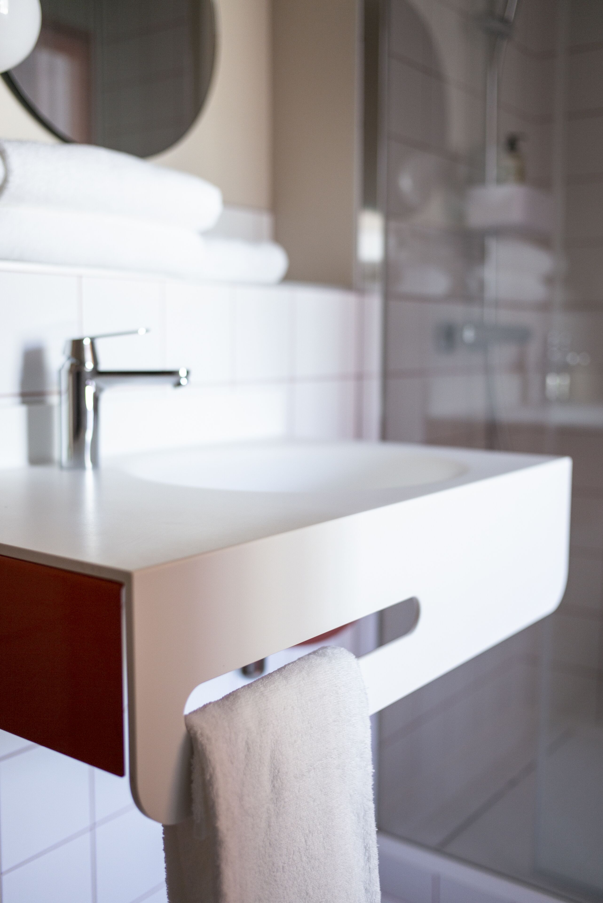 shower, rainfall showerhead, eco-friendly toiletries, hair dryer