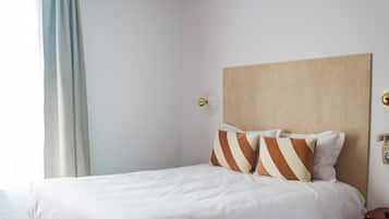 In-room safe, desk, blackout curtains, soundproofing