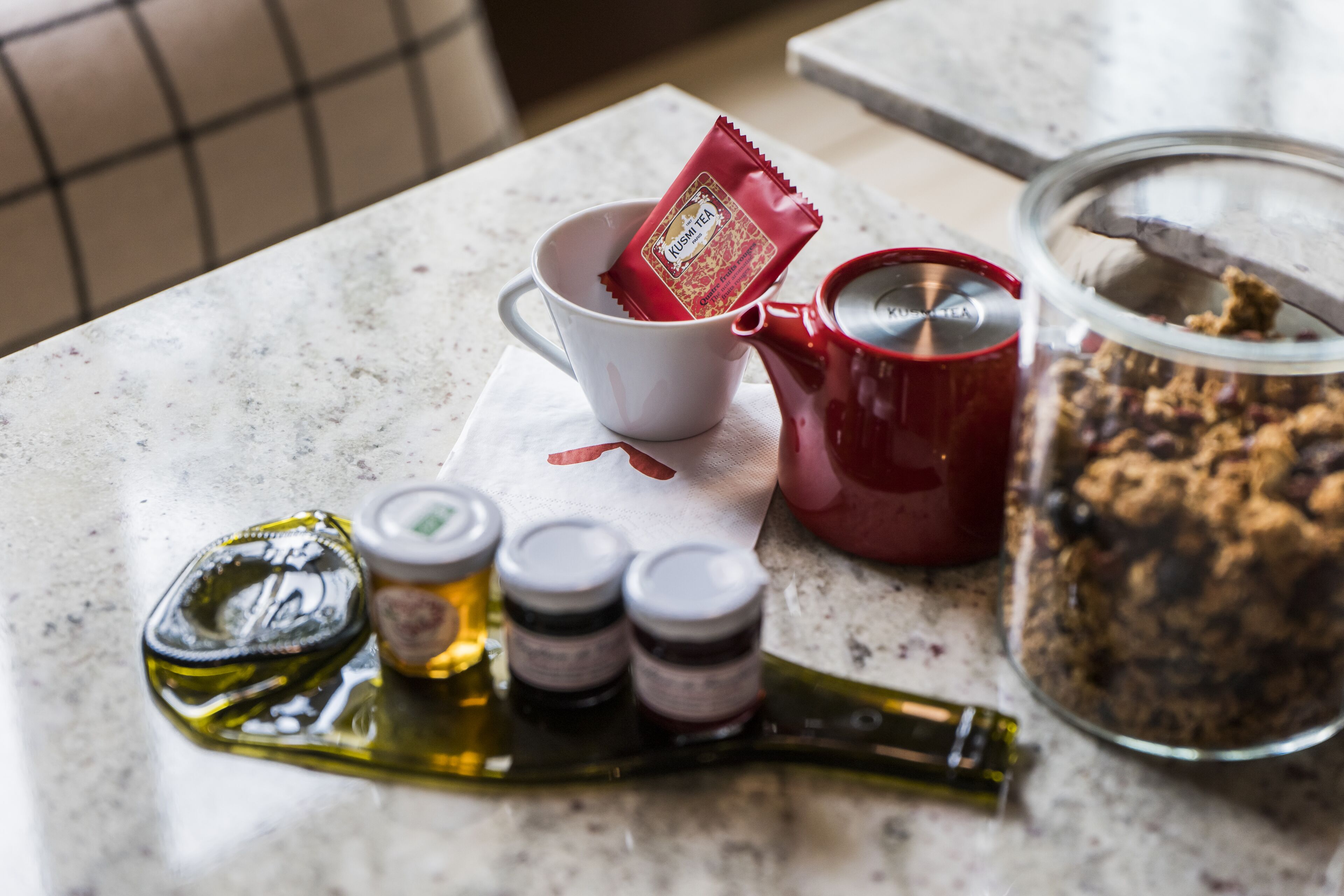 daily buffet breakfast (eur 15 per person)