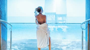 Behandlungsräume für Paare, Sauna, Whirlpool, Türkisches Bad/Hamam