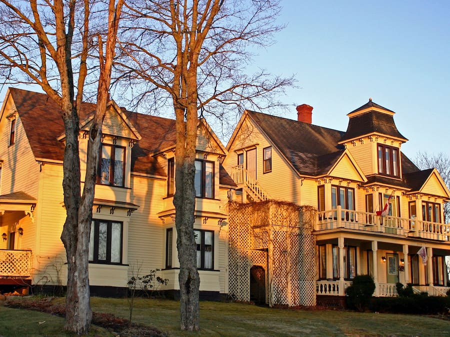 Voorkant van accommodatie