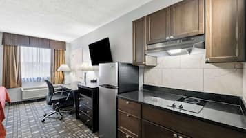 Standard Room, 2 Queen Beds, Non Smoking, Kitchenette | Desk, laptop workspace, free rollaway beds, WiFi