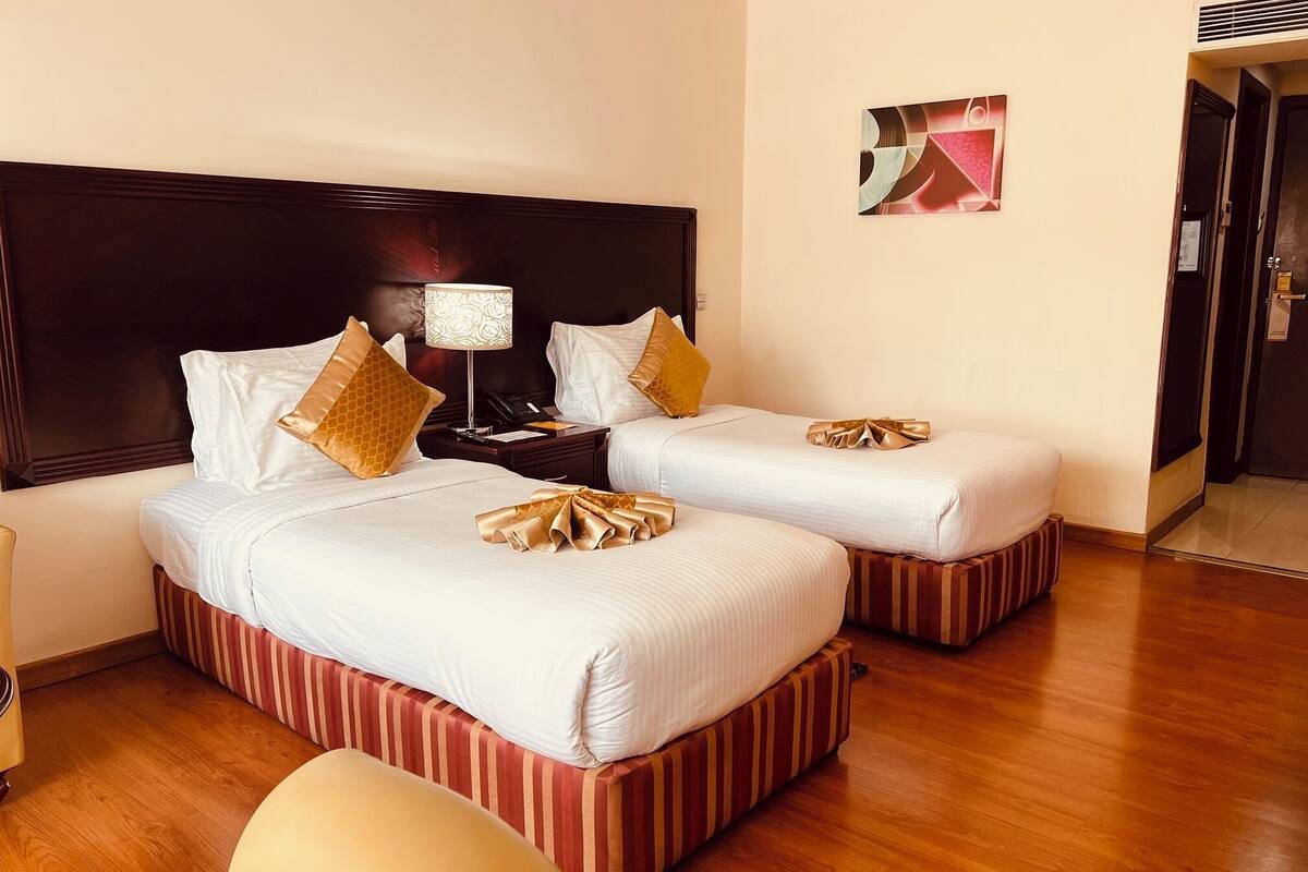 1 habitación, minibar, caja de seguridad en la habitación y escritorio