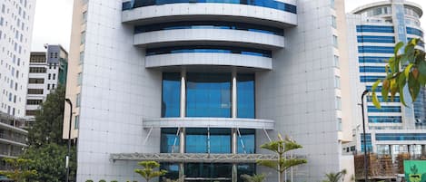 Fachada del alojamiento