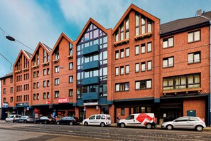 Fassade der Unterkunft