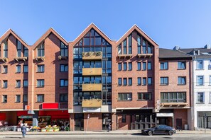 Fassade der Unterkunft