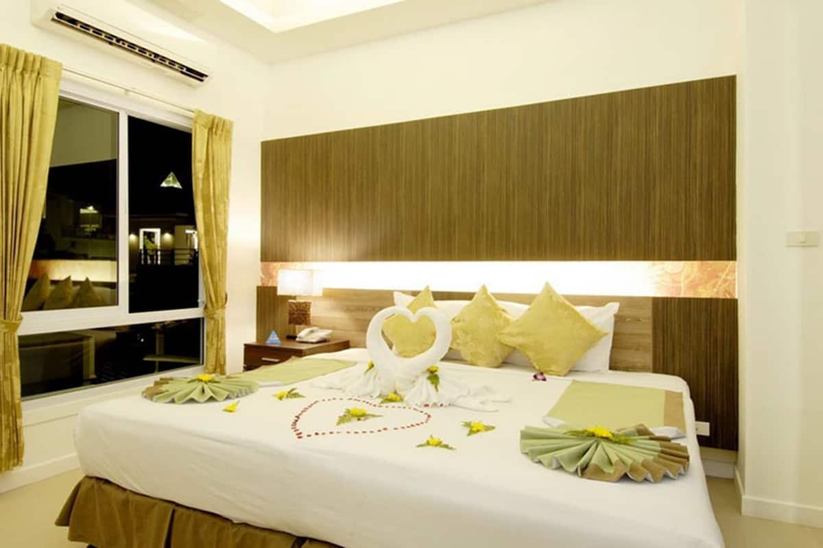 Villa Deluxe | Literie de qualité, lit avec matelas Select Comfort, minibar