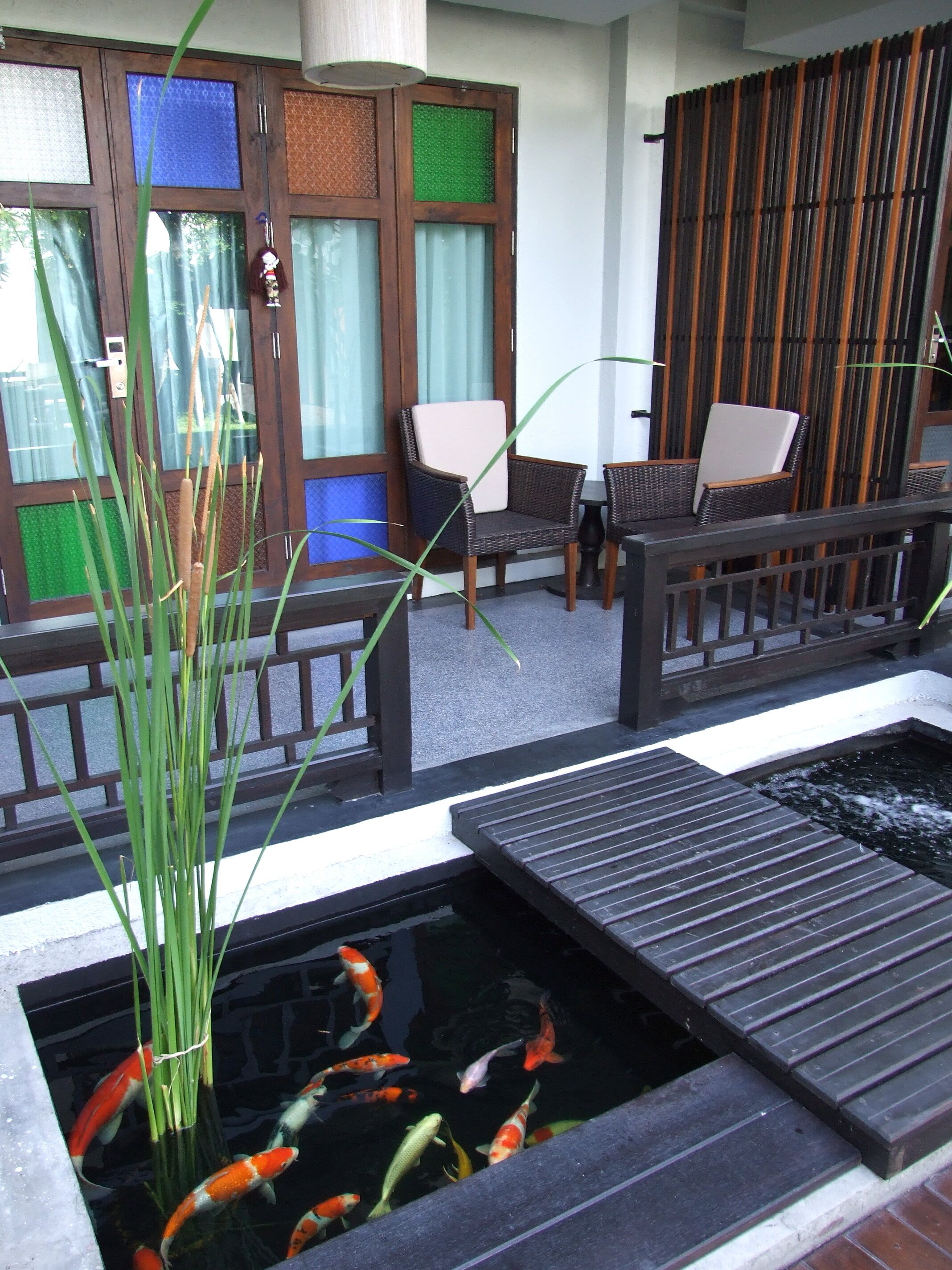 deluxe double room, 1 double bed | terrace/patio