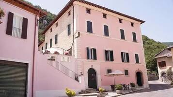 Fassade der Unterkunft