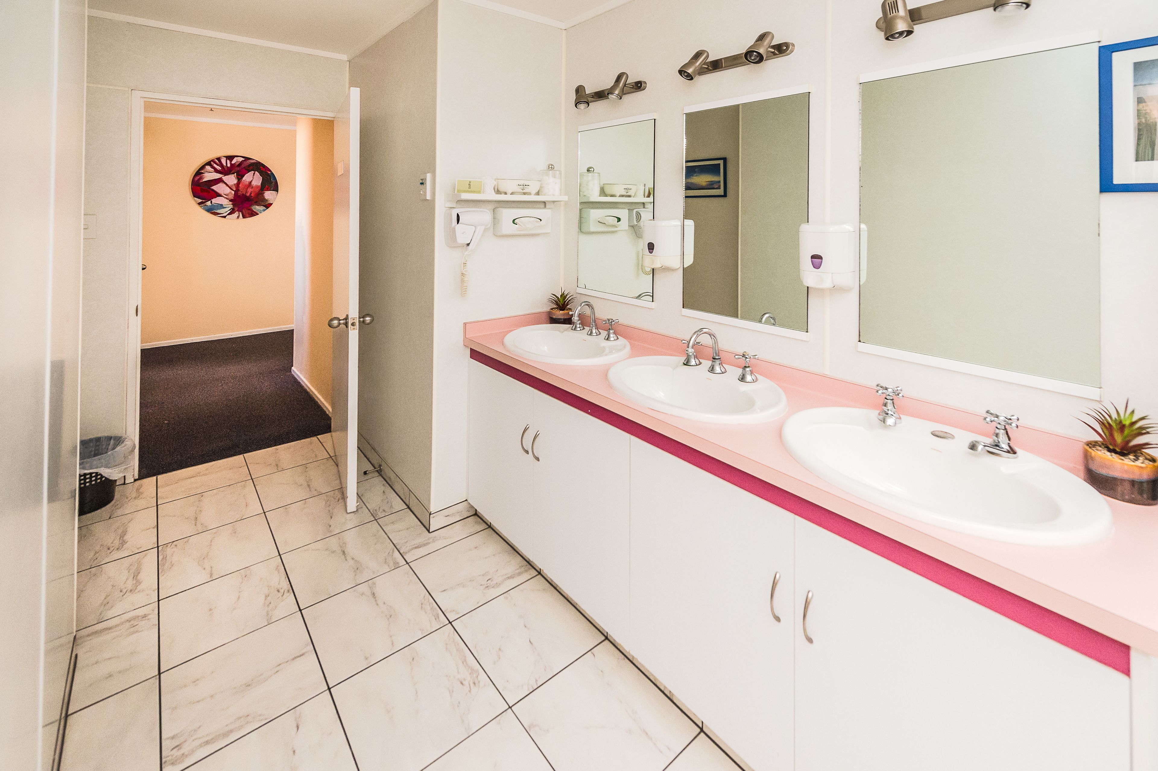 triple room with shared bathroom | bathroom | free toiletries, hair dryer, towels