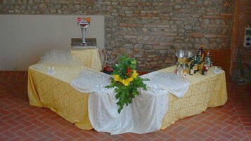 Zona para bodas al aire libre