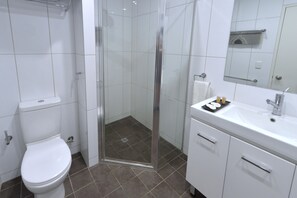 Appartamento Deluxe, 2 camere da letto | Bagno | Doccia, set di cortesia gratuito, asciugacapelli, asciugamani