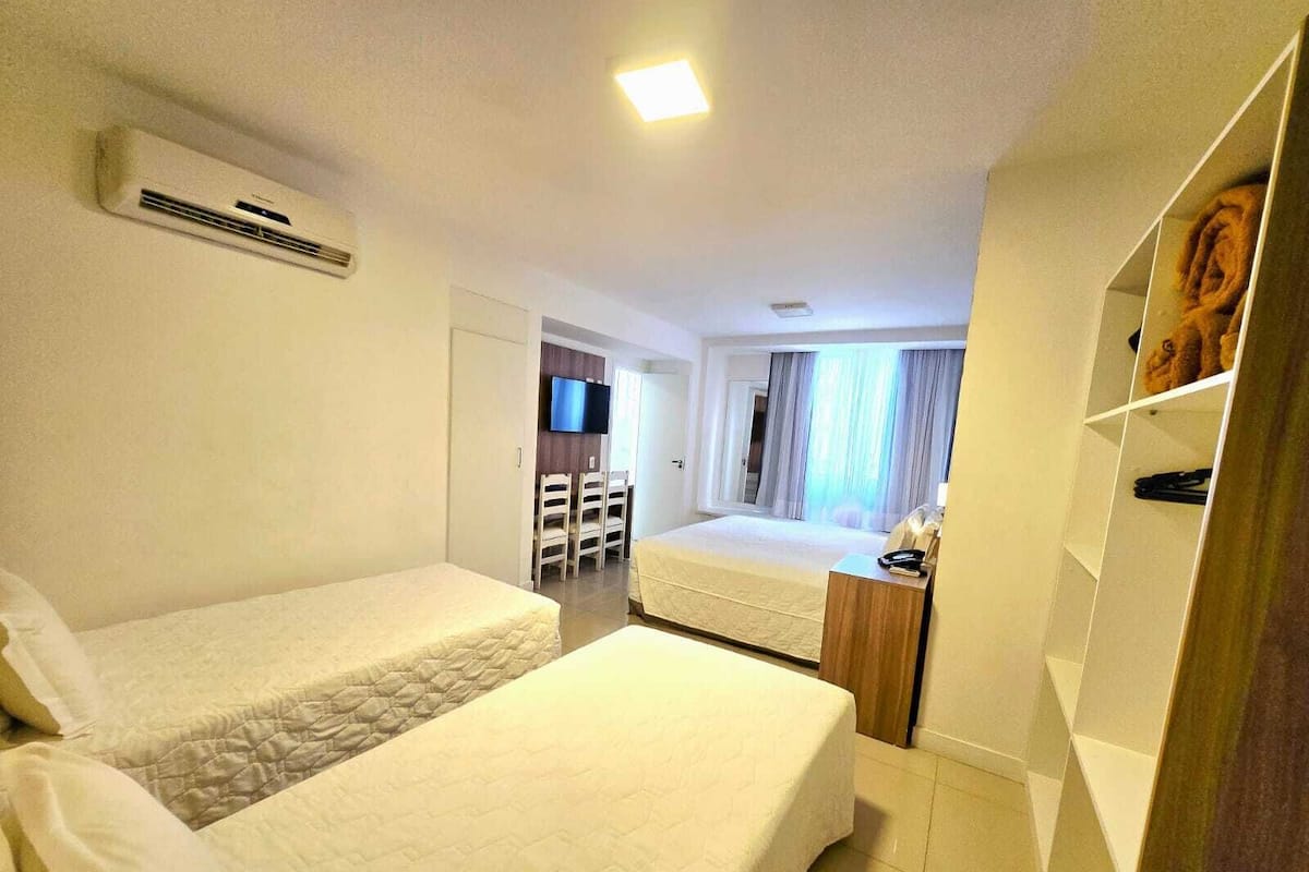 Premium Quadruple Room | 1 bedroom, minibar, in-room safe, blackout drapes