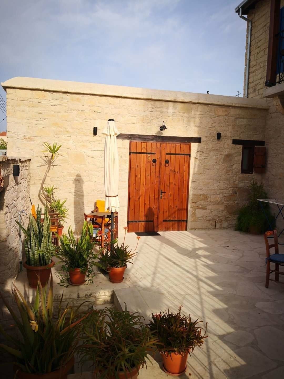 Premium-studiolejlighed - 1 dobbeltseng | Udsigt til gårdsplads