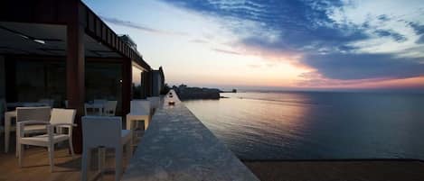 Terrasse sur le toit
