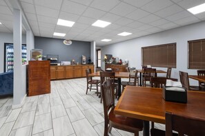 Free daily on-the-go breakfast 