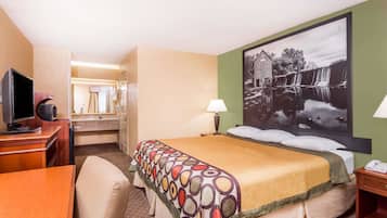 Desk, iron/ironing board, free cribs/infant beds, free WiFi