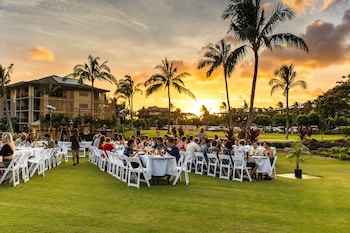 Outdoor wedding area at Koloa Landing Resort at Poipu, Autograph Collection