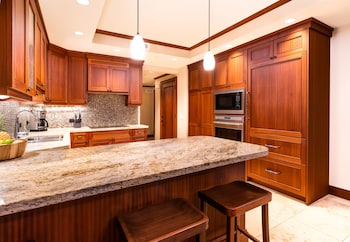 Fridge, microwave, stovetop, coffee/tea maker at Koloa Landing Resort at Poipu, Autograph Collection